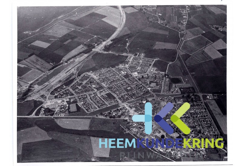 Lobith 13-06-1974 Luchtfoto Oud en Nieuw Lobith Coll. G.B.Janssen (21)